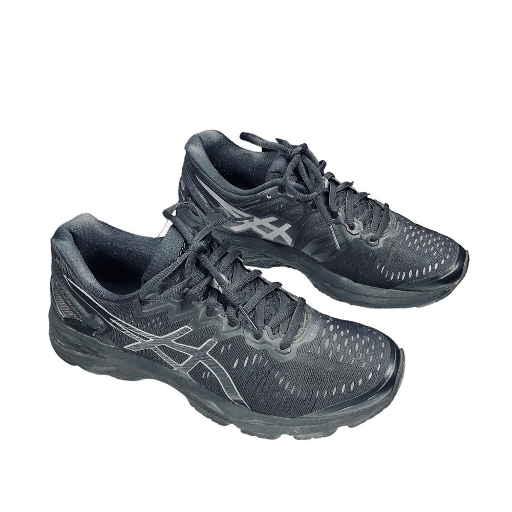 ASICS Gel-Kayano 23 black running shoes Sz 8